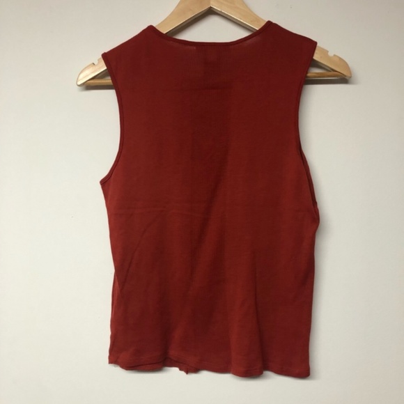 Kenneth Cole New York Burnt Orange Tank Top - Picture 5 of 6